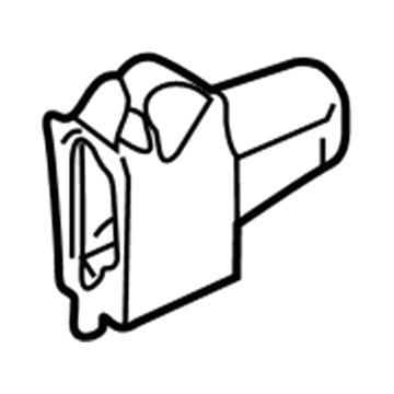 BMW 51-22-8-231-995 Left Rear Door Brake Grommet