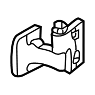 BMW 41-52-8-240-085 Hinge, Rear Door, Lower, Left