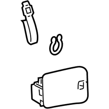 Toyota 62605-60020-A3 Storage Cover