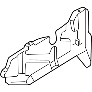 Hyundai 29120-2D000 Cover-Engine Under, RH