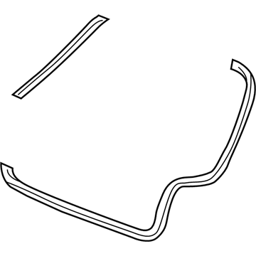 Honda 74440-S03-003 Weatherstrip, Tailgate