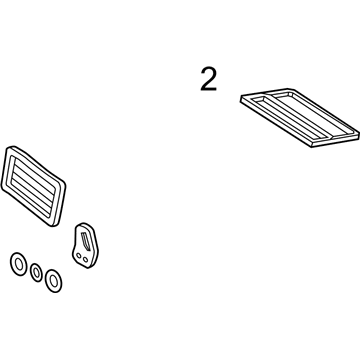 Ford AE5Z-19W700-A Evaporator Case Seal Kit