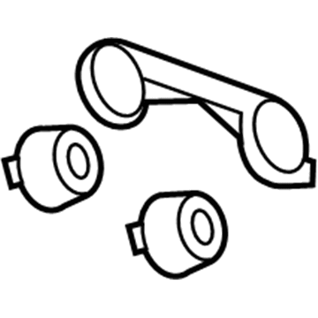 GM 23380570 Center Pipe Hanger