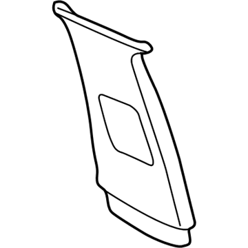 BMW 51-43-2-268-961 Covering Column-Center Top Left