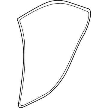 BMW 51-72-8-175-083 Edge Protection, Door, Rear Left
