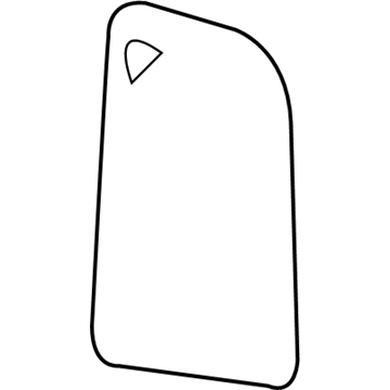 Mopar 68009993AA Glass-Mirror Replacement