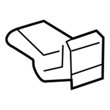 Lexus 67923-50020 Clip(For Rear Seat Side Garnish)