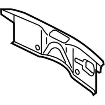 Nissan 84992-CE400 Plate-Trunk, Rear