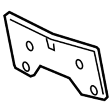 GM 15253233 License Bracket