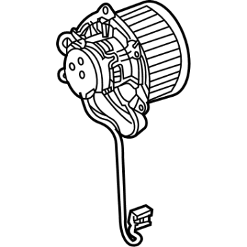 GM 84488484 Blower Motor