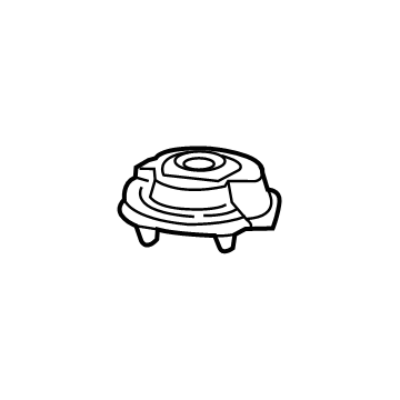 Acura 52748-TJB-A02 Rubber, Rear Spg Mt