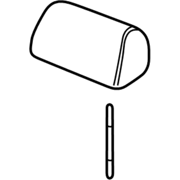 BMW 52-20-8-198-137 Headrest, Centre Seat