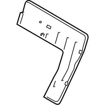 BMW 52-20-8-176-209 Trim Backrest, Left