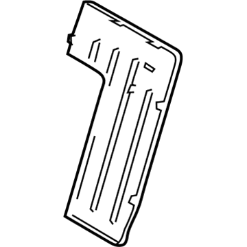 BMW 52-20-8-176-242 Trim Backrest, Right