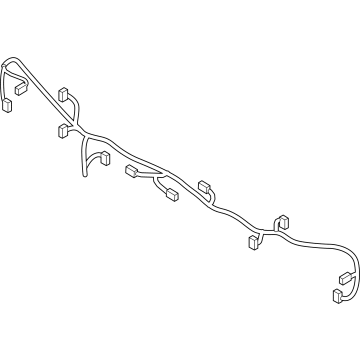 Kia 91880G5530 Wiring Harness-Rr Bu