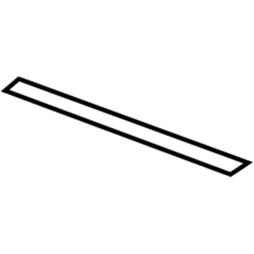 Infiniti 85094-1MA0A SPACER-Rear Bumper Side