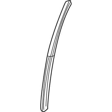 Lexus 67407-50020 Bar Sub-Assy, Rear Door Window Division, RH