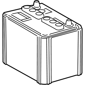 Toyota 00544-24060-575 TRUESTART Battery