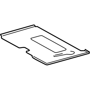 Lexus 74433-30032 Support, Battery Tray