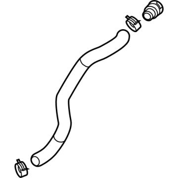 Kia 25410D9500 Hose Assembly-Radiator, Lower