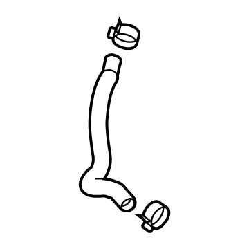 Kia 25450D9000 Hose & Clamp Assembly