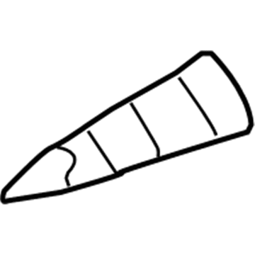 Kia 663162J000 Reinforcement-Fender, LH