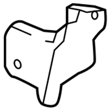 Infiniti 62822-5DA0A Air Guide-Front, RH