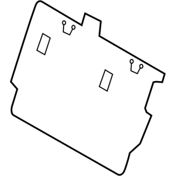 Nissan 88668-6WK0A Support-Rear Seat