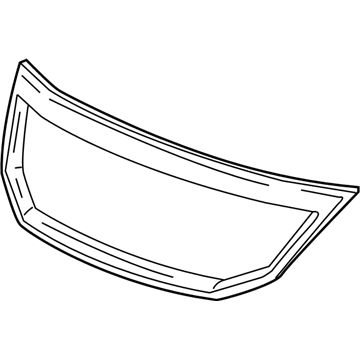 Honda 71122-SHJ-A02 Molding, FR. Grille