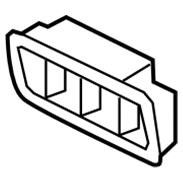Hyundai 93710-3M100-BR Switch Plate-Crash Pad LH