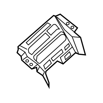 Mopar 68493637AA Bezel-Media Port