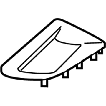 BMW 51-45-9-281-641 Trim Piece For Head-Up Display