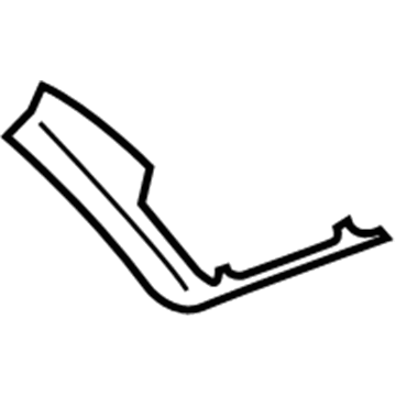 BMW 64-22-9-270-670 Accent Strip For Fresh Air Grille Right