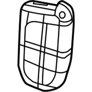 Mopar 56046758AF Key Fob-Integrated Key Fob