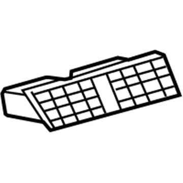 Lexus 55660-30411-C0 Register Assy, Instrument Panel, NO.2