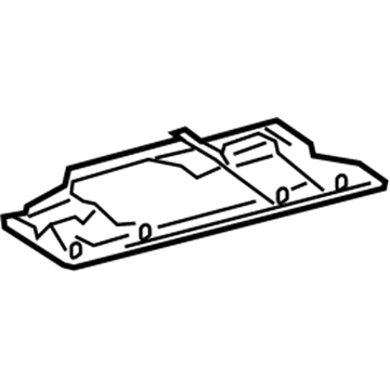 Lexus 55607-30290 Cover Sub-Assy, Instrument Panel Under, NO.2