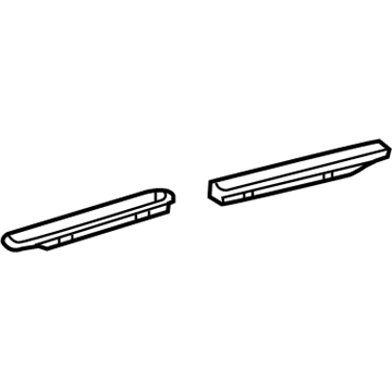 Lexus 55981-30140 Garnish, Defroster Nozzle, NO.1