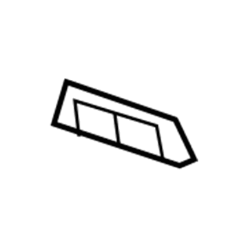 Mopar 55397153AB Clip-Door Glass