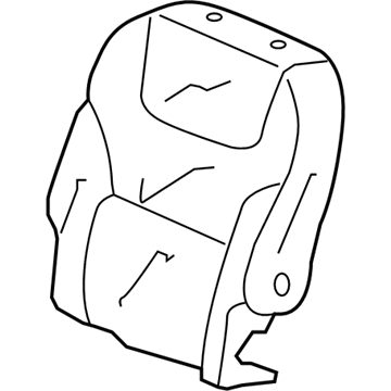 Honda 81321-TK8-A02ZA Cover, Passenger Side (Warm Gray)