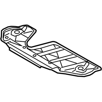 Toyota 51442-0E040 Rear Shield