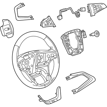 GM 13332551 Steering Wheel