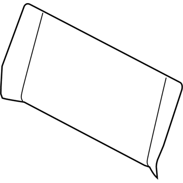 Mopar 6NU07BD1AA Seat Back Cover And Pad