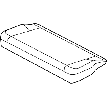 Mopar 6NU06BD1AA Cushion Cover And Pad