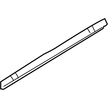 Infiniti 82838-7S000 Seal-Rear Door Partition, R