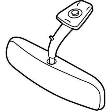 Nissan 96321-3LM0C Inside Mirror