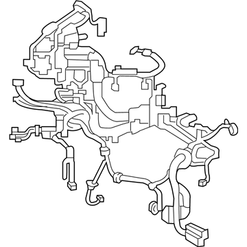 Nissan 24011-6CA5A Harness Assembly-EGI