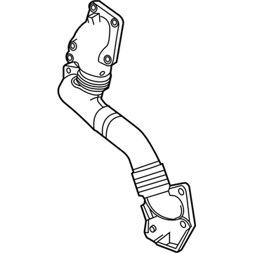 GM 12657012 Outlet Pipe