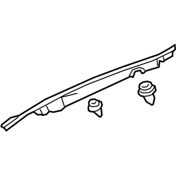 Lexus 53825-24020 Protector, Front Fender