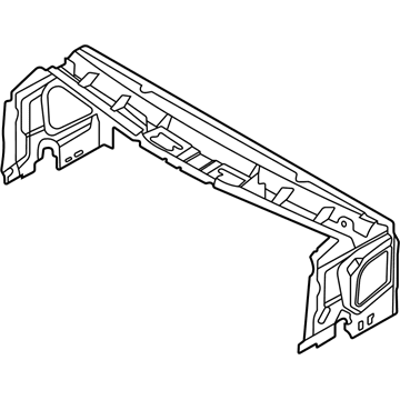 BMW 51-64-7-359-818 Air Duct, Radiator, Top