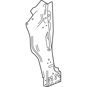 GM 84615781 Hinge Pillar Reinforcement
